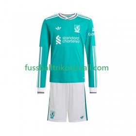 Fußballtrikots Liverpool Kinder 2025-2026 Langarm 3rd trikot kaufen